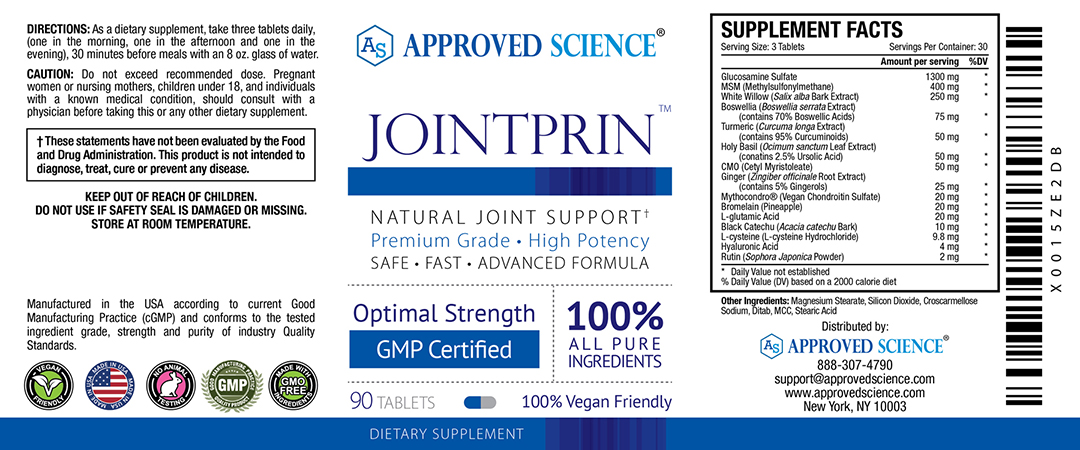 Jointprin Supplement Facts